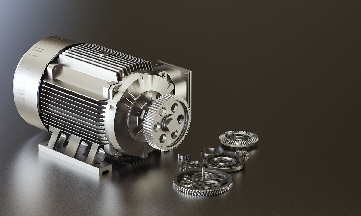 Motor housing aluminium profiles