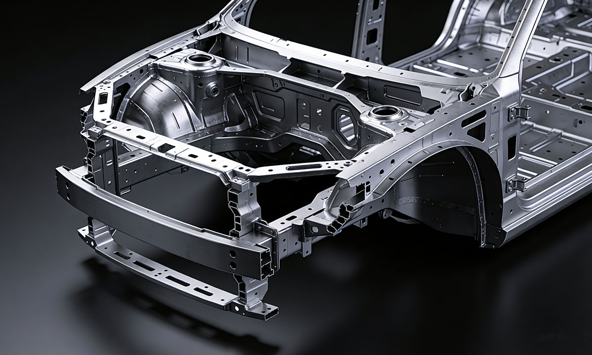 Automotive industry aluminium profiles