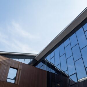 Aluminium curtain wall profile system by SIKEN