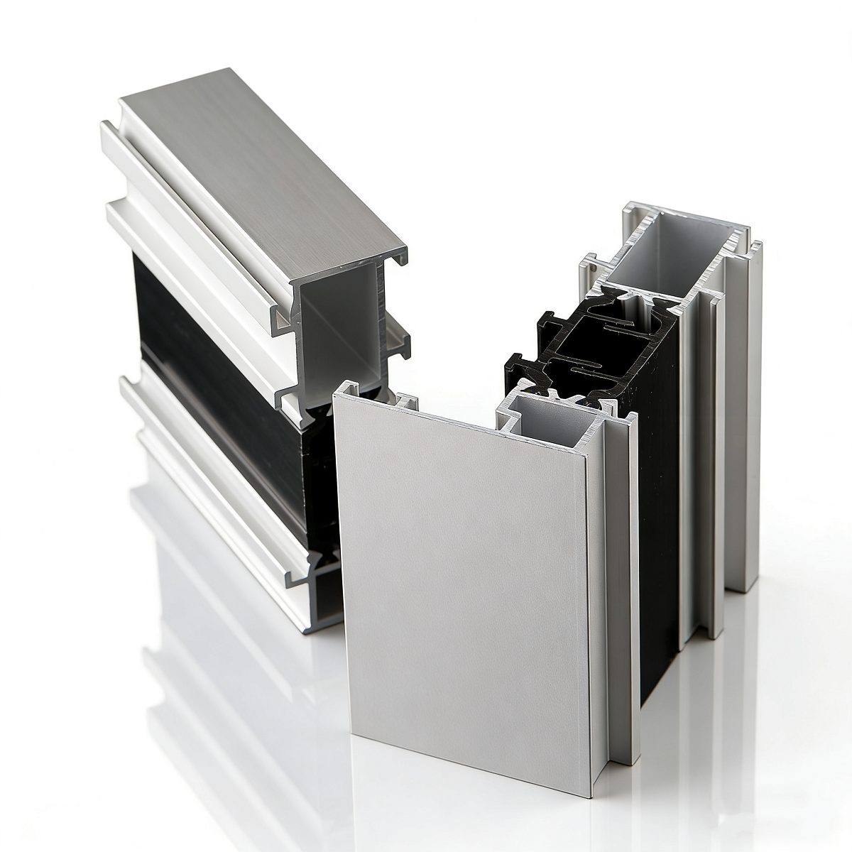Aluminium window and door profile system by SIKEN