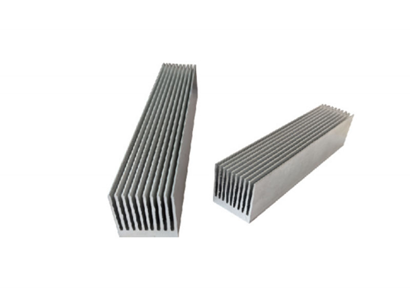 Extruded aluminium heat sink profile by SIKEN