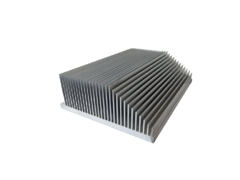Extruded aluminium heat sink profile by SIKEN