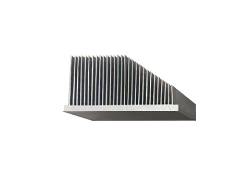 Extruded aluminium heat sink profile by SIKEN