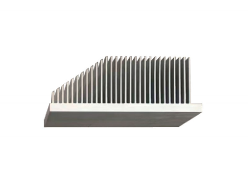 Extruded aluminium heat sink profile by SIKEN